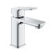 Rubinetto miscelatore monocomando cromato per lavabo con piletta click clack serie cubeo Grohe