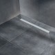 Piatto doccia 70x90 altezza 4 cm. rettangolare in ceramica bianco + Piletta Sifonata marca ceramica dolomite modello squash