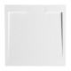 Piatto Doccia 90x90 cm in Pietra Sintetica altezza da 2,4 a 3 cm colore bianco (RAL 9003 - bianco segnale)