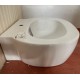 Lavabo pozzi ginori easy 02 da 68 cm. art. 42031000 in ceramica bianca lucida