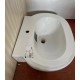 Lavabo pozzi ginori easy 02 da 68 cm. art. 42031000 in ceramica bianca lucida