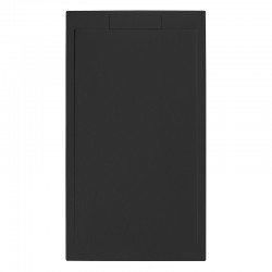 Piatto Doccia 100x120 cm in Pietra Sintetica altezza da 2,4 a 3 cm colore grafite (RAL 7016 - grigio antracite)