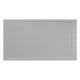 Piatto Doccia 90x180 cm in Pietra Sintetica altezza da 2,4 a 3 cm colore grigio (RAL 7035 - grigio luce)