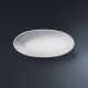 Vasca da bagno freestanding Alma Treesse bianco lucido in solid surface