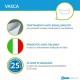 Vasca da bagno freestanding Alma Treesse bianco lucido in solid surface