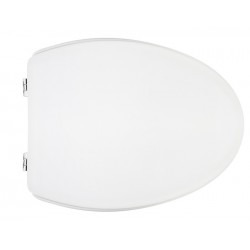 Sedile wc per hidra vaso Tao in Legno Poliestere Colato - Fissaggio con cerniere ad espansione