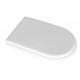 Sedile wc per Hidra vaso Onda in Legno Poliestere Colato - Fissaggio con cerniere passanti