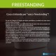 Vasca da bagno freestanding Alma Treesse in solid surface