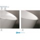Vasca da bagno freestanding Alma Treesse in solid surface