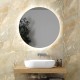 Lavabo da appoggio 59,5 larghezza x 42 profondità in ceramica bianca modello eurus 60