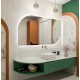 Su Misura Specchio da Bagno Filo Lucido Retroilluminato led 20W art. spe1457