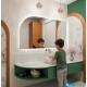 Su Misura Specchio da Bagno Filo Lucido Retroilluminato led 20W art. spe1457