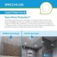 Su Misura Specchio da Bagno Filo Lucido Retroilluminato led 20W art. spe1457