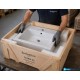 Lavabo da appoggio o sospeso in ceramica bianca con foro per rubinetteria – Modello Flora 55 di Barbottina