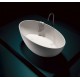 Vasca da bagno freestanding Bali Treesse in solid surface