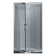 Box Doccia Cristallo  6 mm. Trasparente Angolare Last Minute (cod.p133) altezza 185 cm modello omnia 