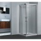 Box Doccia Cristallo  6 mm. Trasparente Angolare Last Minute (cod.p133) altezza 185 cm modello omnia 