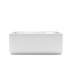 Vasca da bagno freestanding Cross Treesse in solid surface
