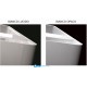 Vasca da bagno freestanding Cross Treesse in solid surface