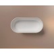 Vasca da bagno freestanding Clivia 170 Treesse in solid surface