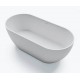 Vasca da bagno freestanding Clivia 170 Treesse in solid surface