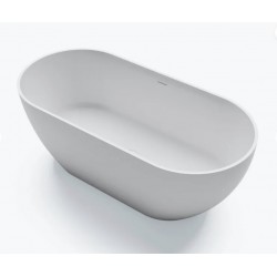 Vasca da bagno freestanding Clivia 170 Treesse in solid surface