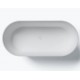 Vasca da bagno freestanding Clivia 170 Treesse in solid surface