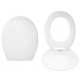 Coprivaso universale termoindurente con sistema soft close serie everest