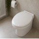 Coprivaso universale termoindurente con sistema soft close serie everest