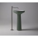 Lavabo a Terra Freestanding Ago 85 di antoniolupi in Flumood® colore flora