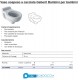 Vaso wc Infanzia Sospeso in ceramica bianca lucida marca geberit