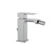 Miscelatore bidet serie elle h marca Paffoni con piletta di scarico in ottone cromo lucido