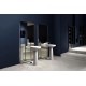 Lavabo a Terra Ago 85 di antoniolupi in Flumood® colore total white