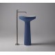 Lavabo a Terra Freestanding Ago 85 di antoniolupi in Flumood® colore mirtillo