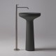 Lavabo a Terra Freestanding Ago 85 di antoniolupi in Colormood® colore basalto