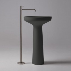 Lavabo a Terra Freestanding Ago 85 di antoniolupi in Colormood® colore basalto