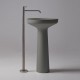 Lavabo a Terra Freestanding Ago 85 di antoniolupi in Colormood® colore delfino