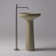 Lavabo a Terra Freestanding Ago 85 di antoniolupi in Flumood® colore falena