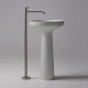 Lavabo a Terra Freestanding Ago 85 di antoniolupi in Flumood® colore cemento