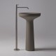 Lavabo a Terra Freestanding Ago 85 di antoniolupi in Colormood® colore fumo