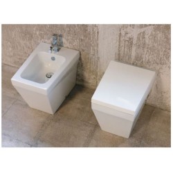 Vaso e Bidet B. Side Azzurra  