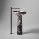 Lavabo a Terra Freestanding Ago185 di antoniolupi in marmo rosso levanto marble