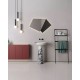 Lavabo a Terra Freestanding Ago185 di antoniolupi in marmo bianco silver