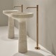 Lavabo a Terra Freestanding Ago185 di antoniolupi in marmo botticino