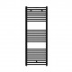 TERMOARREDO Nero Opaco Modello LISA® 22 Marca Cordivari H. 1385 mm . Larghezza 400 mm.