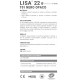 TERMOARREDO Nero Opaco Modello LISA® 22 Marca Cordivari H. 1385 mm . Larghezza 400 mm.