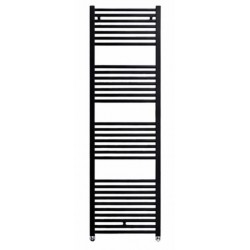 TERMOARREDO Nero Opaco Modello LISA® 22 Marca Cordivari H. 1732 mm . Larghezza 400 mm.