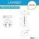 Lavabo a Terra Freestanding Cheope di antoniolupi realizzato da Studio AMDL Circle