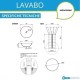 Lavabo a Terra Freestanding Teti di antoniolupi realizzato da Studio AMDL Circle