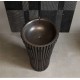 Lavabo a Terra Freestanding Ramses di antoniolupi frassino moka + bronzo patinato scuro